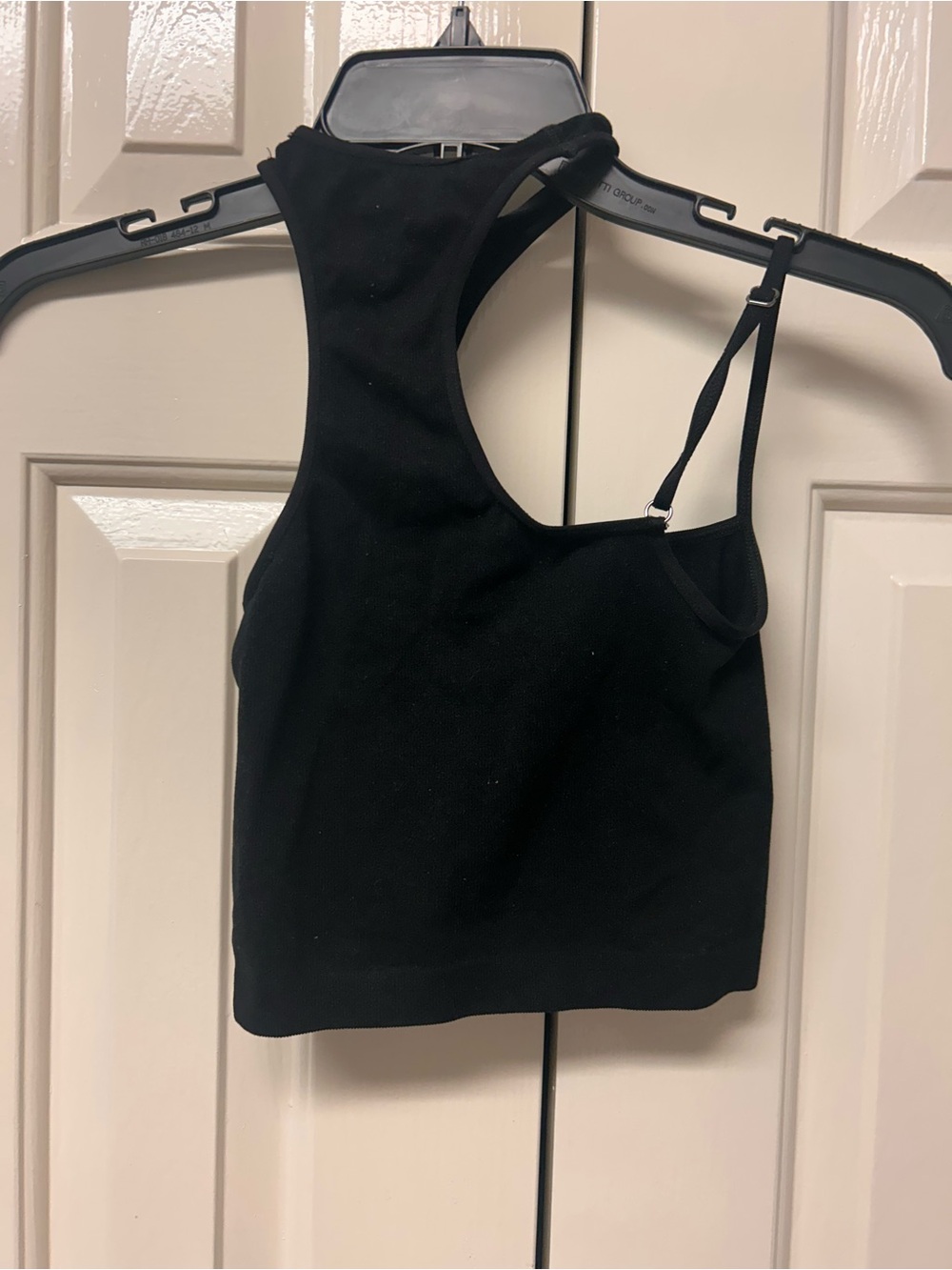 Urban Outfitters Black One-Shoulder Tank Top